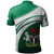 Nigeria Polo Shirt Flag And Coat Of Arms Curve Style