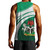 Nigeria Tank Top Flag And Coat Of Arms Curve Style