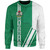 Nigeria Sweatshirt Flag With Map Nigeria