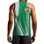 Nigeria Tank Top Flag With Map Nigeria