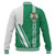 Nigeria Baseball Jacket Flag With Map Nigeria