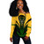 South Africa Off Shoulder Sweatshirt Springbok Pride Style