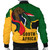 South Africa Bomber Jacket Flag In Hand And Pride In Heart