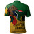 South Africa Polo Shirt Flag In Hand And Pride In Heart
