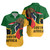 South Africa Short Sleeve Shirt Flag In Hand And Pride In Heart