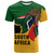 South Africa T-Shirt Flag In Hand And Pride In Heart