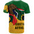 South Africa T-Shirt Flag In Hand And Pride In Heart