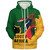 South Africa Sherpa Hoodie Flag In Hand And Pride In Heart