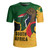 South Africa Rugby Jersey Flag In Hand And Pride In Heart