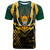 South Africa T-Shirt Proud Bokke Lightning Bolt Style South Africa T-Shirt Proud Bokke Lightning Bolt Style