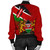 Kenya Bomber Jacket Flag Brush Stroke Background