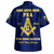 Prince Hall Freemasonry Combo Hawaiian Shirt And Men Short Custom PHA 357 Walking
