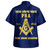 Prince Hall Freemasonry Hawaiian Shirt Custom Mason Lodge Letter Style