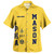 Prince Hall Freemasonry Hawaiian Shirt Custom Mason Lodge Letter Style Yellow