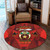 Prince Hall Shriners Round Rug Noble Legacy 1893 Edition