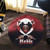 Prince Hall Shriners Round Rug Grunge Noble Shriners Dark Moon Prince Hall Shriners Round Rug Grunge Noble Shriners Dark Moon