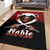 Prince Hall Shriners Area Rug Grunge Noble Shriners Dark Moon