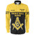 Prince Hall Freemasonry Long Sleeve Shirt Custom Mason Compass & Square Symbol Style