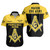 Prince Hall Freemasonry Short Sleeve Shirt Custom Mason Compass & Square Symbol Style