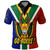 South Africa Polo Shirt Go Bokke Strength Symbol Flag Style