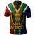 South Africa Polo Shirt Go Bokke Strength Symbol Flag Style