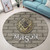 Prince Hall Freemasonry Round Rug Mason Lodge