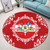 Order of the Eastern Star Round Rug Royal Frame Style