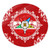 Order of the Eastern Star Round Rug Royal Frame Style