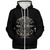 Prince Hall Freemasonry Sherpa Hoodie Black & Gold 357