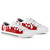 Prince Hall York Rite Low Top Shoes Paint Splatte