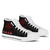 Prince Hall York Rite High Top Shoes Simple Style