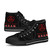 Prince Hall York Rite High Top Shoes Simple Style