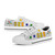 Order of the Eastern Star Low Top Shoes OES Background Texture