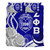 Zeta Phi Beta Bedding Set Rose Flower Pearls Design