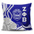 Zeta Phi Beta Pillow Cases Rose Flower Pearls Design
