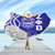 Zeta Phi Beta Beach Blanket Rose Flower Pearls Design
