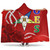 Order of the Eastern Star Hooded Blanket Rose Flower Pearls Design