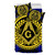 Prince Hall Freemasonry Bedding Set Floral Circle Style