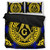 Prince Hall Freemasonry Bedding Set Floral Circle Style