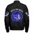 Zeta Phi Beta Zipper Bomber Jacket Pearls