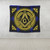 Prince Hall Freemasonry Tapestry Floral Circle Style