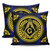 Prince Hall Freemasonry Pillow Cases Floral Circle Style