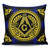 Prince Hall Freemasonry Pillow Cases Floral Circle Style
