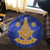 Prince Hall Freemasonry Round Rug Past Master Thunder Background Prince Hall Freemasonry Round Rug Past Master Thunder Background