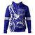 Zeta Phi Beta Hoodie Royal Boots And Pearls Edition