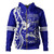 Zeta Phi Beta Hoodie Royal Boots And Pearls Edition