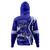 Zeta Phi Beta Hoodie Royal Boots And Pearls Edition
