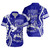 Zeta Phi Beta Short Sleeve Shirt Royal Boots And Pearls Edition
