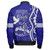 Zeta Phi Beta Zipper Bomber Jacket Royal Boots And Pearls Edition