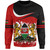 Kenya Sweatshirt Coat Of Arms Curve Brush Style